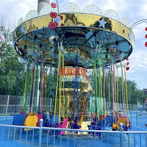 Silla Voladora para Niños con Certificación CE, 16 Asientos, Mini Columpio Ondulante para Centros Comerciales y Parques Infantiles - Product Image 6