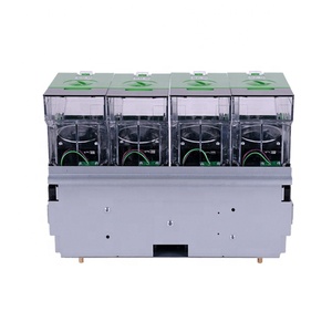 Đồng xu Dispenser cx25 RS232 cổng nối tiếp <span class=keywords><strong>USB</strong></span> kết nối 24 V DC 4 mệnh giá 4 Thùng - Product Image 1