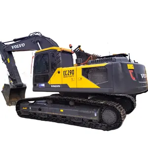 Low Rates Good Quality Volvo EC290 35 Ton Ore Trench Excavation Used Harga Earthmoving Hydraulic Crawler Excavator Price