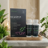Meilleure Huile Capillaire Personnalisée 60ml à Base de Plantes pour une Croissance Rapide, Sérum Nourrissant et Réparateur pour Cheveux Secs Hommes et Femmes, Traitement Naturel à Domicile