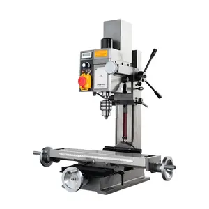 CTMACH ZX16 Máy Khoan Phay Mini Lathe Mill Drill Combo Cho Gia Công Kim Loại