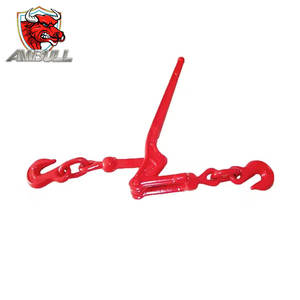 Ambull Tendeur de chaîne forgé Type de levier Liant de charge Fixation à cliquet Finition galvanisée G70/G80 Exporté en Russie Sac emballé - Product Image 3