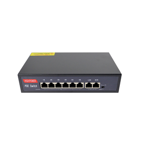 6 <span class=keywords><strong>puertos</strong></span> RJ45 24V/48V 72W 10/100Mbps Conmutador <span class=keywords><strong>de</strong></span> red POE <span class=keywords><strong>de</strong></span> 6 <span class=keywords><strong>puertos</strong></span> - Product Image 3