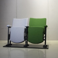 Silla de estilo americano para uso en el auditorio, plegable, para uso en Iglesia, Teatro