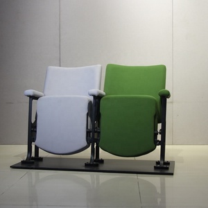 Silla de estilo americano para uso en el auditorio, plegable, para uso en Iglesia, Teatro - Product Image 3