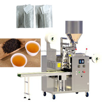 Machine à emballer automatique de sachets de thé pyramides intérieures et extérieures petite machine à emballer de sachets de thé