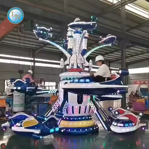 Équipement de parc à thème Carnaval Rotary Air Plane Rides Amusement Park Self Auto Control Rotating Aircraft Rides à vendre - Product Image 6