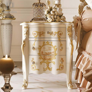 High-<b>end</b> French Style Customized <b>Bed</b> Room Furniture Hand Antique Classic Bedroom Sets - Product Image 4