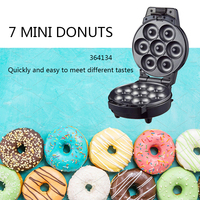 Petit électroménager de cuisine domestique durable 4 en 1 machine électrique à gaufres mini beignets