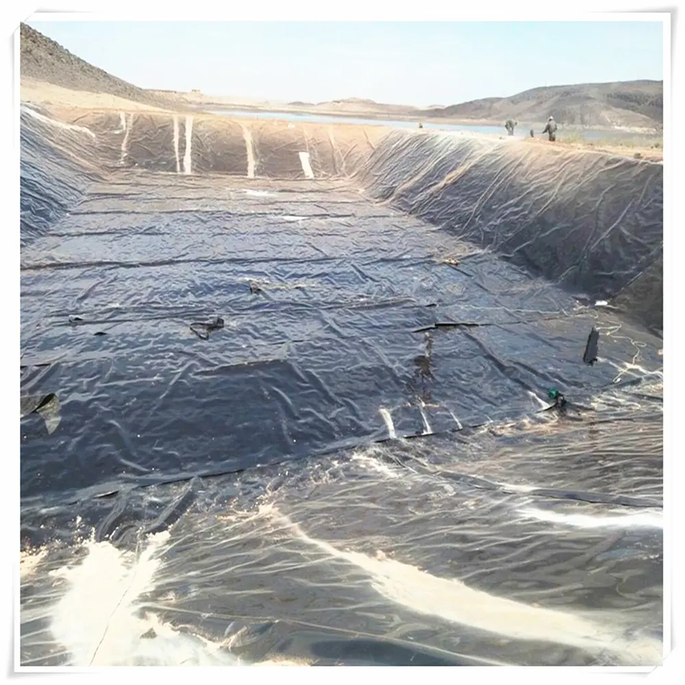 Hdpe Waterdichting Geomembrane Liner Bedrijven Van 2.0Mm Dikte Gebruikt Voor Dam Project