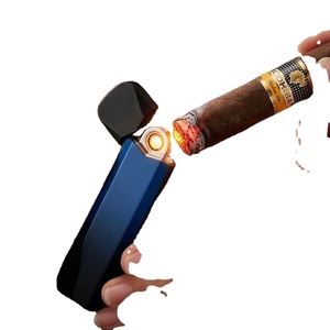 Vente en gros de briquets à bobine mini USB rechargeables personnalisés, appareil électrique cylindrique portable pour fumer des cigarettes - Product Image 5