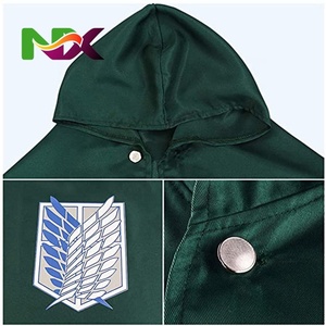 Shingeki No Kyojin Rivaille Ackerman <span class=keywords><strong>Cape</strong></span> de Personnage de Dessin Animé pour Spectacle de Fête, Cosplay, Costume d'Anime, <span class=keywords><strong>Cape</strong></span> à Capuche L'<span class=keywords><strong>Attaque</strong></span> <span class=keywords><strong>des</strong></span> <span class=keywords><strong>Titans</strong></span> - Product Image 4