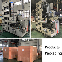 Machine d'impression professionnelle d'étiquettes flexographiques avec garantie de 3 ans pour une production d'étiquettes de haute qualité