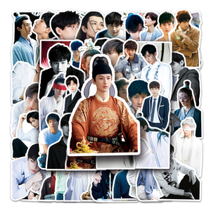 สติกเกอร์ตกแต่งโทรศัพท์มือถือแล็ปท็อปท็อปกันน้ำทำจาก PVC ขนาด50ชิ้น - Product Image 5