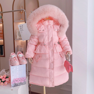 Nuova Moda Abbigliamento per Bambine 4-12 Anni Cappotto Invernale Imbottito in Cotone <span class=keywords><strong>Giacca</strong></span> per Bambini Capispalla Caldo Piumino per Neonati - Product Image 6