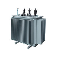 Transformador de Potencia Trifásico Sumergido en Aceite Hongda S9-100-160 de 100KVA, ONAN Dyn11, Voltaje de Entrada Personalizado, Bobinado 100% de Aluminio