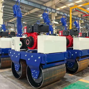 8ton 10ton 12ton a ruota singola doppia vibrazione del tamburo liscio del piede di pecora personalizza il rullo compressore OEM - Product Image 3