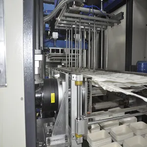 Volledige Automatische Lade Thermovormen Vacuüm Machine Voor Ei Trays