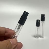 1ml 2ml 3ml 5ml Grosir Botol Kaca Mini Kosong Transparan Isi Ulang untuk Sampel Tes Parfum