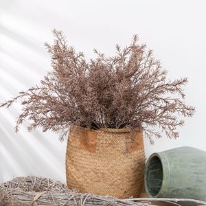 ช่อกุหลาบโรสแมรี่ประดิษฐ์สีน้ำตาลอมเขียวจาก CallaFloral สำหรับตกแต่งงานแต่งงาน สไตล์ Ins งานฝีมือตกแต่ง - Product Image 1