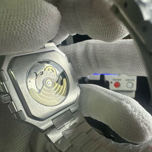 Montre mécanique pour homme tendance, boîtier carré, nouvelle collection, design de luxe, idéale pour les affaires - Product Image 6