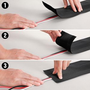 Gestion des câbles pour tapis de bureau Câble organisé - Product Image 4