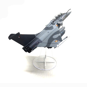 Modèle d'avion de chasse Rafale B à deux places de l'armée de l'air du Qatar à l'échelle 1/72, camouflage, modèle d'avion en métal moulé sous pression, avion <span class=keywords><strong>militaire</strong></span> moderne pour collection - Product Image 1