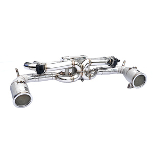 ING scarico in acciaio inox Pors che 992 2019 + 911 992 Carrera 3.0T Turbo S Targe 4S con valvola Catback tubo - Product Image 1