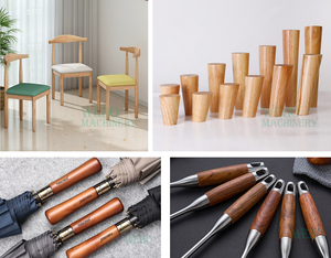 Weho máy móc chế biến gỗ CNC cho ăn tự động khí nén lập trình gỗ quay máy tiện OEM chấp nhận - Product Image 5