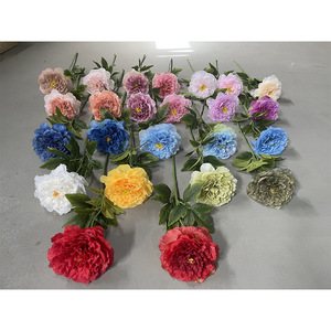 Flor Artificial de Peonía Emperador, Tallo Único, Flor de Seda, Decoración para Bodas y Hogar - Product Image 2