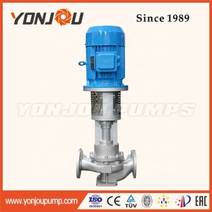 Pompe centrifuge verticale à transfert d'huile chaude haute température série YONJOU LQRY, pompe à huile thermique - Product Image 4