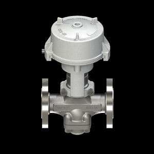 วาล์วตัดวาล์วลูกสูบนิวเมติกส์การเชื่อมต่อหน้าแปลนวาล์วโลกแทนที่แบรนด์หิน - Product Image 6