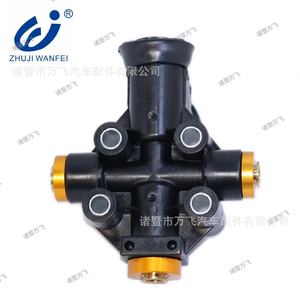 วาล์วควบคุมความสูงระบบกันสะเทือนแบบลม Zhuji Wanfei รุ่น 612057001 สำหรับรถบรรทุกหนักและรถบัส พร้อมการรับประกัน 3 ปี - Product Image 1