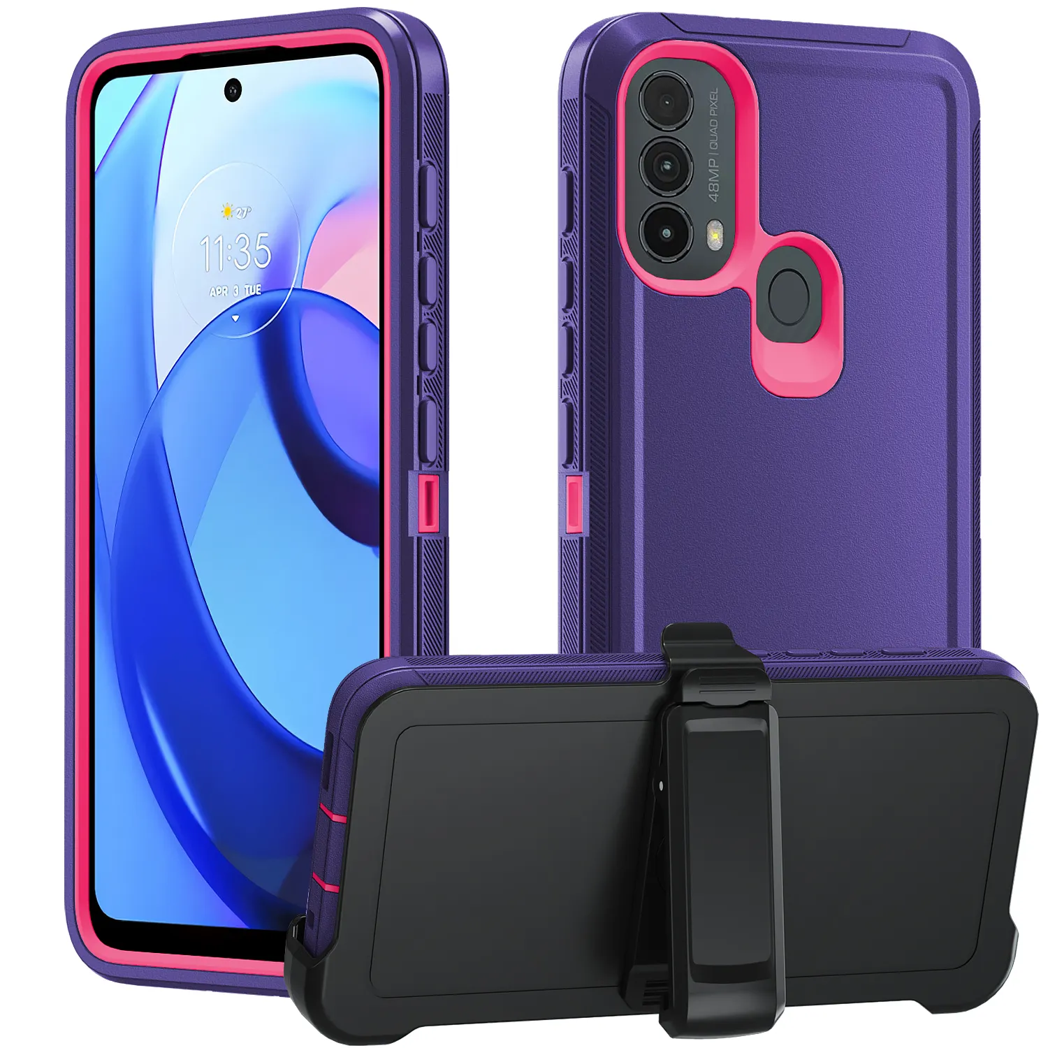 Mengenai casing pelindung Motorola E20, penutup belakang ponsel dengan anti jatuh dan tahan guncangan mengenai casing Moto E30 E40