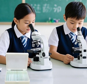 Sección de tenias parasitarias-portaobjetos de microscopio de enseñanza biológica - Product Image 6