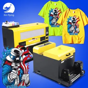 מפעל מחיר xp600 ראשי T חולצה טקסטיל סרט Pet מכונת דפוס 12 אינץ A3 Imprimante Dtf מדפסת