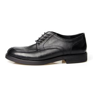 Mocassins Oxford à lacets pour hommes, bout carré, en cuir véritable, légers, respirants, antidérapants, pour le bureau et les occasions formelles - Product Image 6