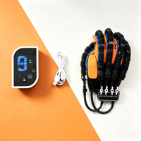 Gant de rééducation pneumatique portable avec batterie rechargeable intégrée, certifié CE, intensité réglable pour exercices à domicile