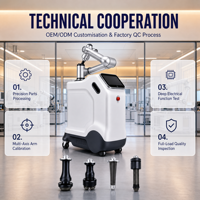 Robot de massage ZCH 4 en 1 avec bras robotique multi-axes et design mobile compact pour une utilisation quotidienne en spa et salon professionnel