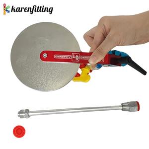 Accessoires de pistolet de peinture sans air en acier inoxydable personnalisables, de haute qualité et durables, avec déflecteur de séparation des couleurs, outil de peinture pour tous les systèmes sans air - Product Image 5