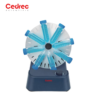 Rotateur de tubes professionnel à vitesse réglable 10-70 tr/min avec écran LCD numérique pour biologie moléculaire, biochimie et laboratoire clinique