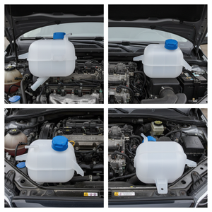 Linea Doblo EM YM Palio Albea 1.3 MTJ <b>Radiator</b> Expansion Tank with <b>Cap</b> 51891028 EGP Overflow TR - Product Image 3