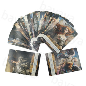 Disfrute de la elegancia atemporal a medida estampado en oro impresiones de tarjetas de oráculo adaptadas para la lectura intuitiva del <span class=keywords><strong>Tarot</strong></span> y los viajes espirituales - Product Image 4