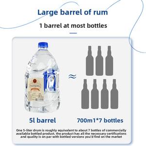 Rum Blanco en Barril Grande <span class=keywords><strong>de</strong></span> 5L, 40% <span class=keywords><strong>de</strong></span> <span class=keywords><strong>Alcohol</strong></span>, para Catering Comercial, Rum <span class=keywords><strong>de</strong></span> Alta Calidad en Envase <span class=keywords><strong>de</strong></span> Barril Grande - Product Image 3