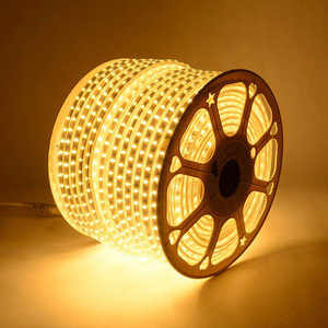 Bouton manuel interchangeable fil de cuivre pur <span class=keywords><strong>RGB</strong></span> 100M AC 220V 5050 SMD Led Strip Light barre lumineuse d'ambiance étanche - Product Image 4