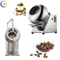 Machine de revêtement de sucre de haute qualité en vente Casserole de revêtement de bonbons multifonctionnelle pour petite tablette de perles de tapioca