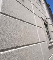 Peinture pour pierre véritable à haute couvrance et teinte claire, peinture murale extérieure pour villas et façades de bâtiments résidentiels de couleur claire
