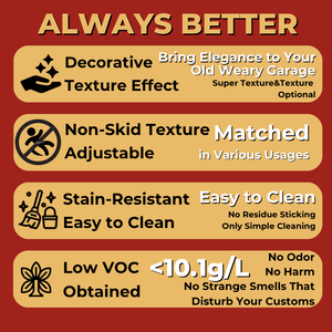 Revestimiento líquido de capa superior de textura decorativa epoxi resistente al deslizamiento para pintura de revestimiento de suelo de estacionamiento de fábrica de garaje - Product Image 4