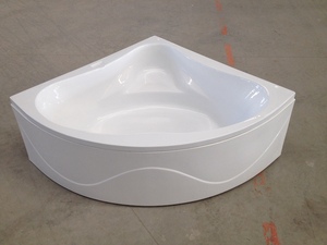 Bañera para adultos, <span class=keywords><strong>esquina</strong></span> redonda <span class=keywords><strong>de</strong></span> pie, acrílica, barata, venta directa <span class=keywords><strong>de</strong></span> fábrica, 100x100 - Product Image 3