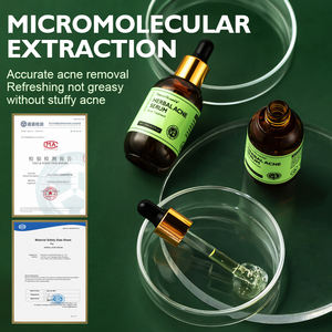 VIBRANT GLAMOUR sérum contre l'acné à base de plantes 17ml extrait de plantes contre l'acné élimine en douceur les cellules mortes de la peau et débouche les pores obstrués K1 - Product Image 6